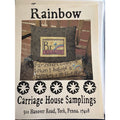 Rainbow Carriage House Samplings Cross Stitch Pattern Alphabet Sampler