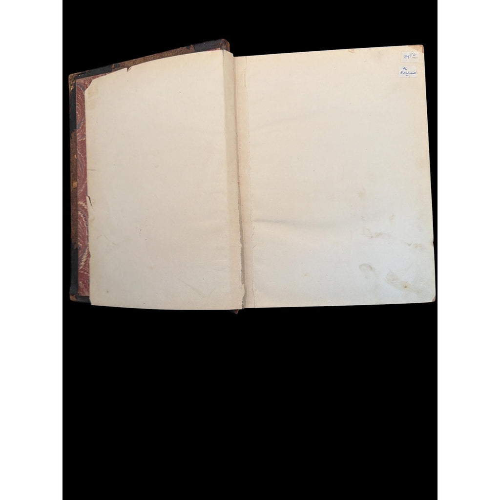 Antique 1873 Portrait Gallery Book: Eminent Men & Women, Steel Engravings Volume I