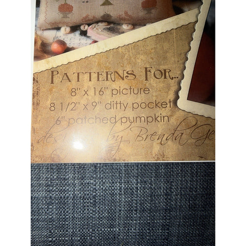 Brenda Gervais Pumpkin Fest at Bittersweet Farms #398 Pattern NOS