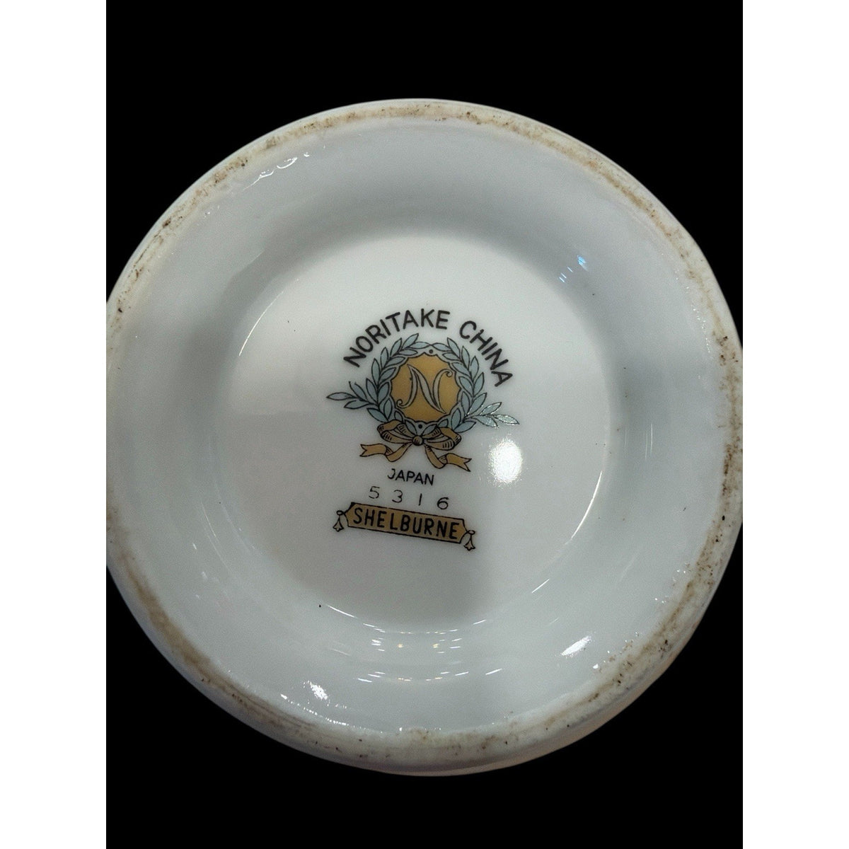 Noritake Shelburne 5316 Creamer Vintage Japan Floral Gold Trim 6”