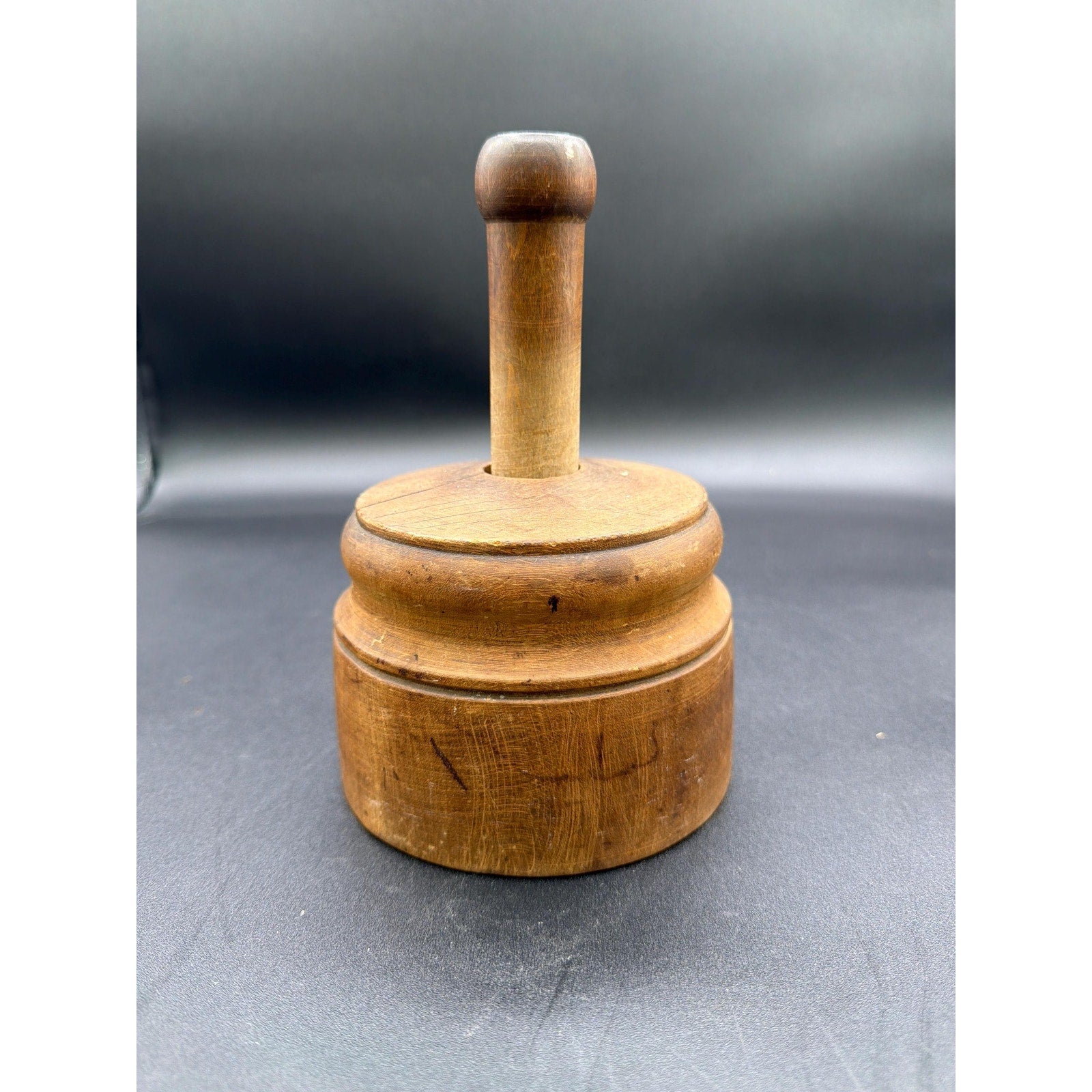 Antique Pineapple Butter Mold: Hand-Carved East Tennessee Folk Art