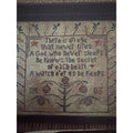 La-D-Da Watchful Eye Cross Stitch Pattern Sampler NOS