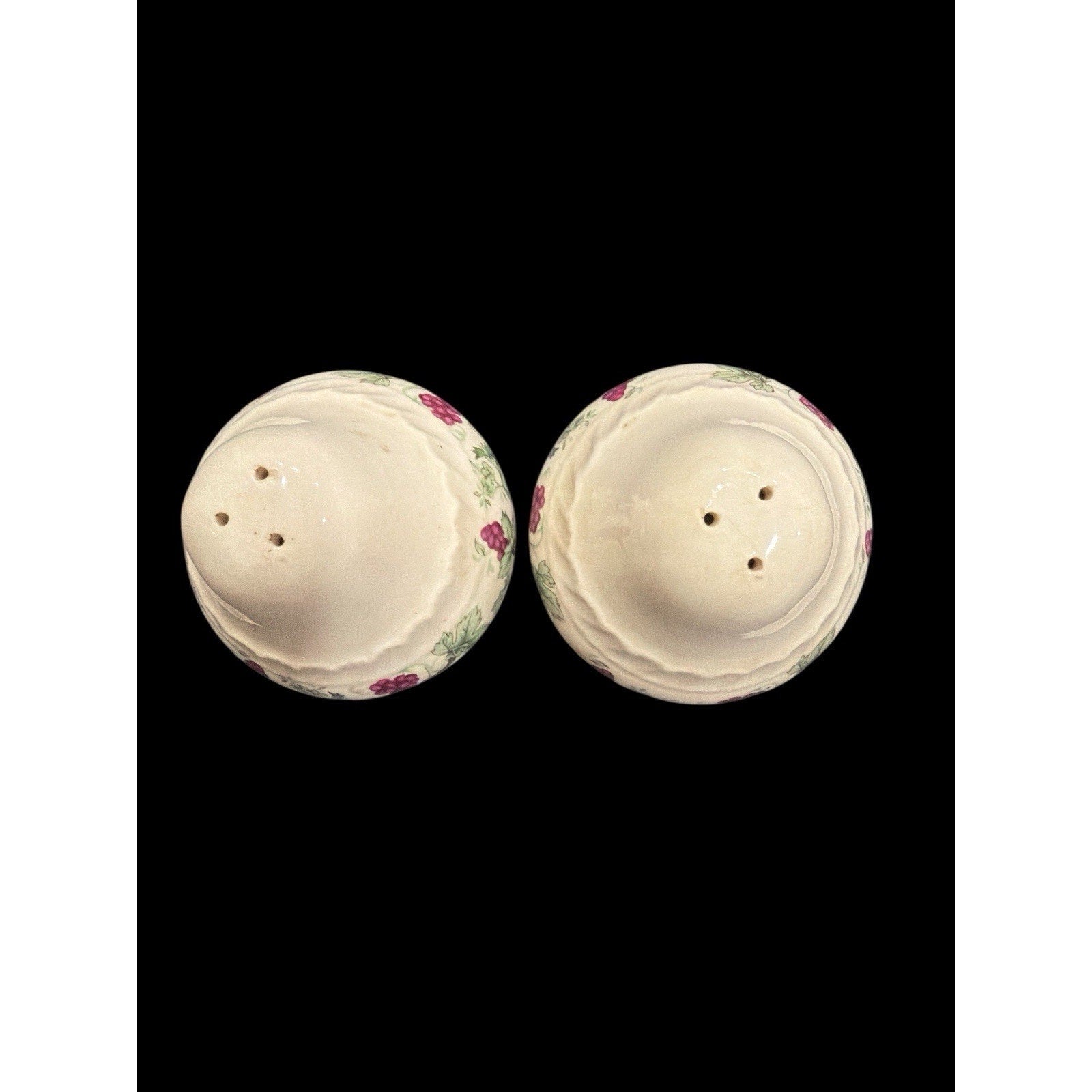 Vintage Harker Grape Salt and Pepper Shakers Vintage Collection Pair