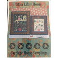 Miss Lila’s House Carriage House Samplings Cross Stitch Pattern Sampler