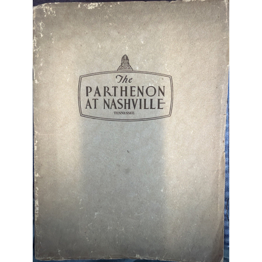 1931 The Parthenon at Nashville TN Original Commemorative Booklet