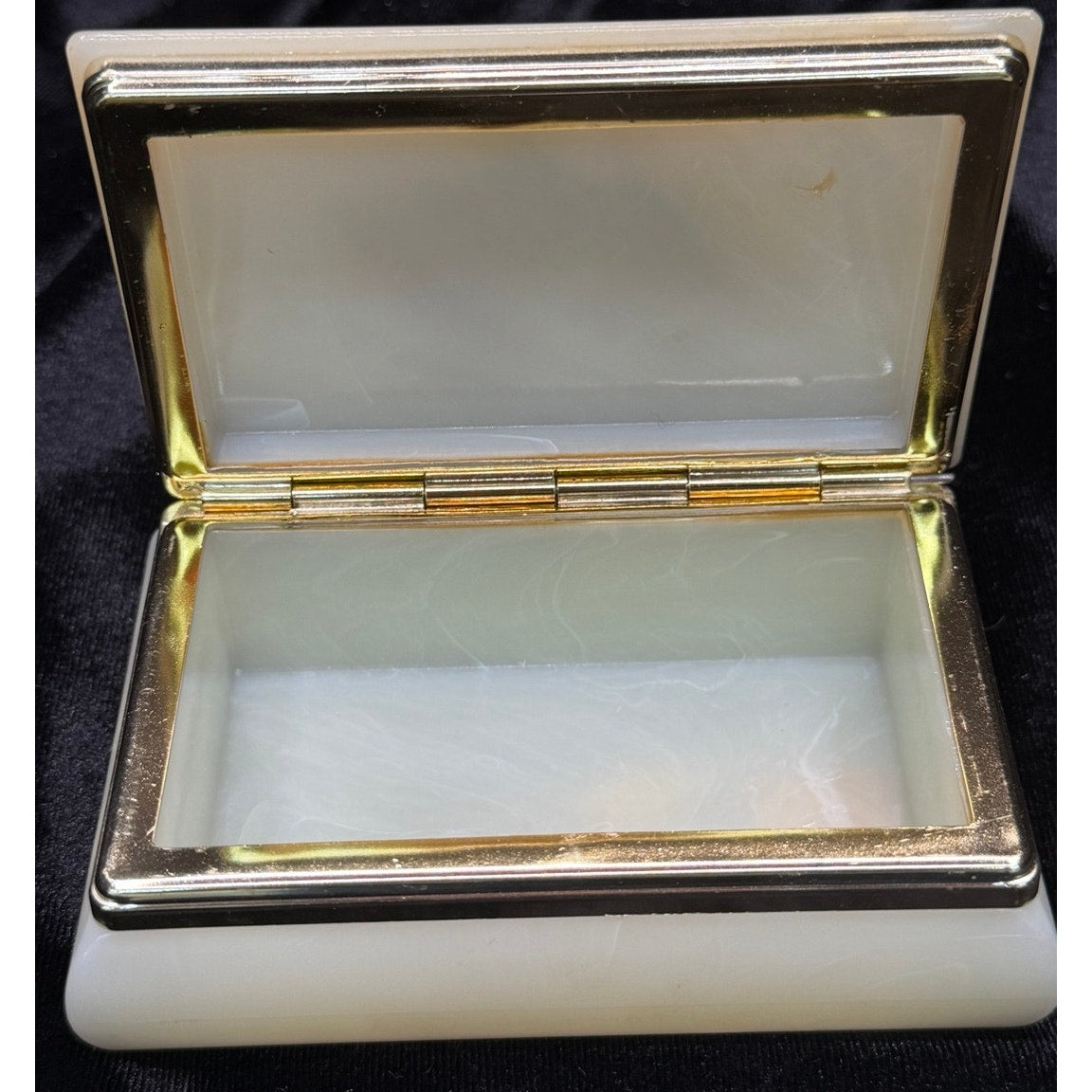 Vintage ArtMark Italy Vanity Box N. Sand Victorian Children Jewelry Box