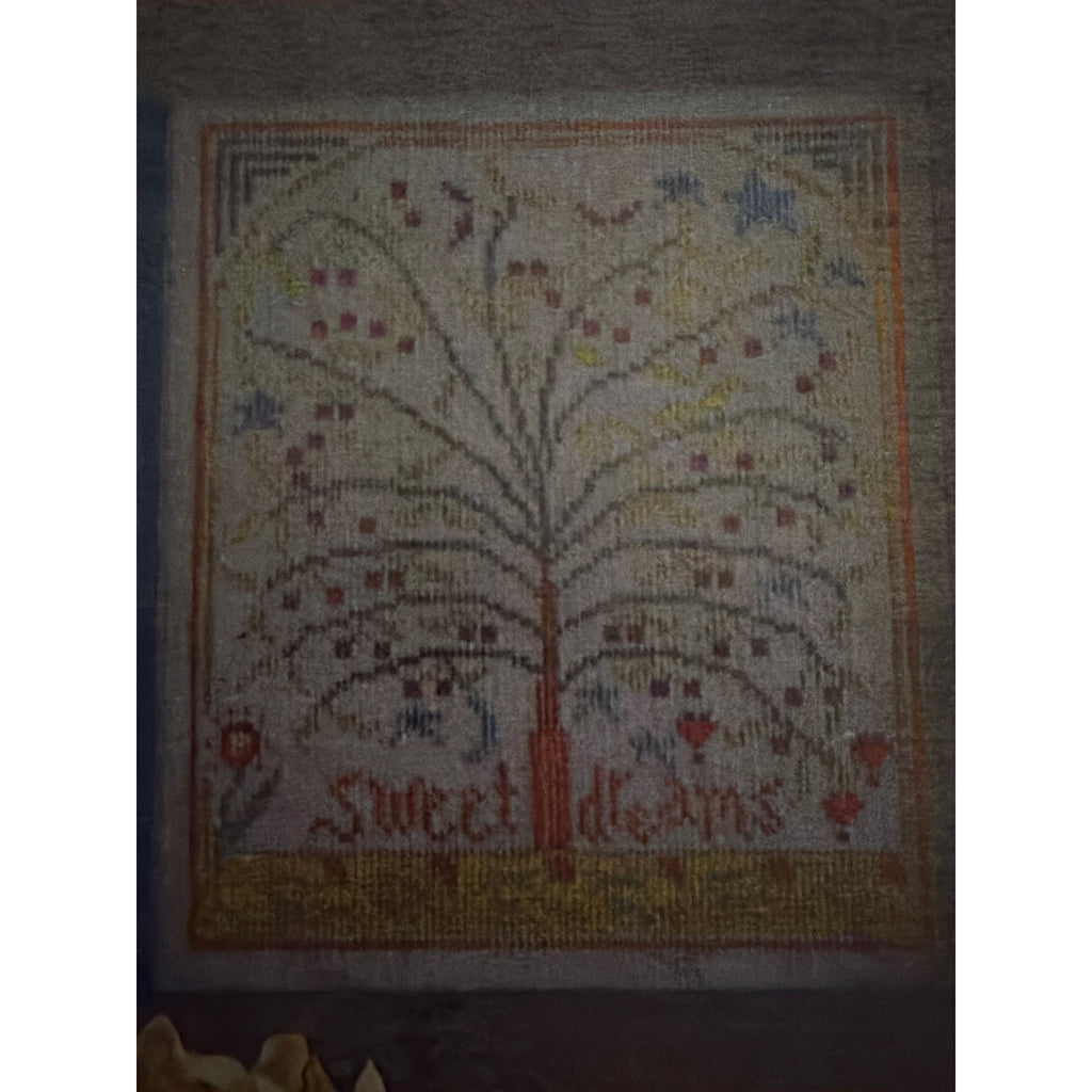 La-D-Da Sweet Dreams Cross Stitch Tree Sampler NOS
