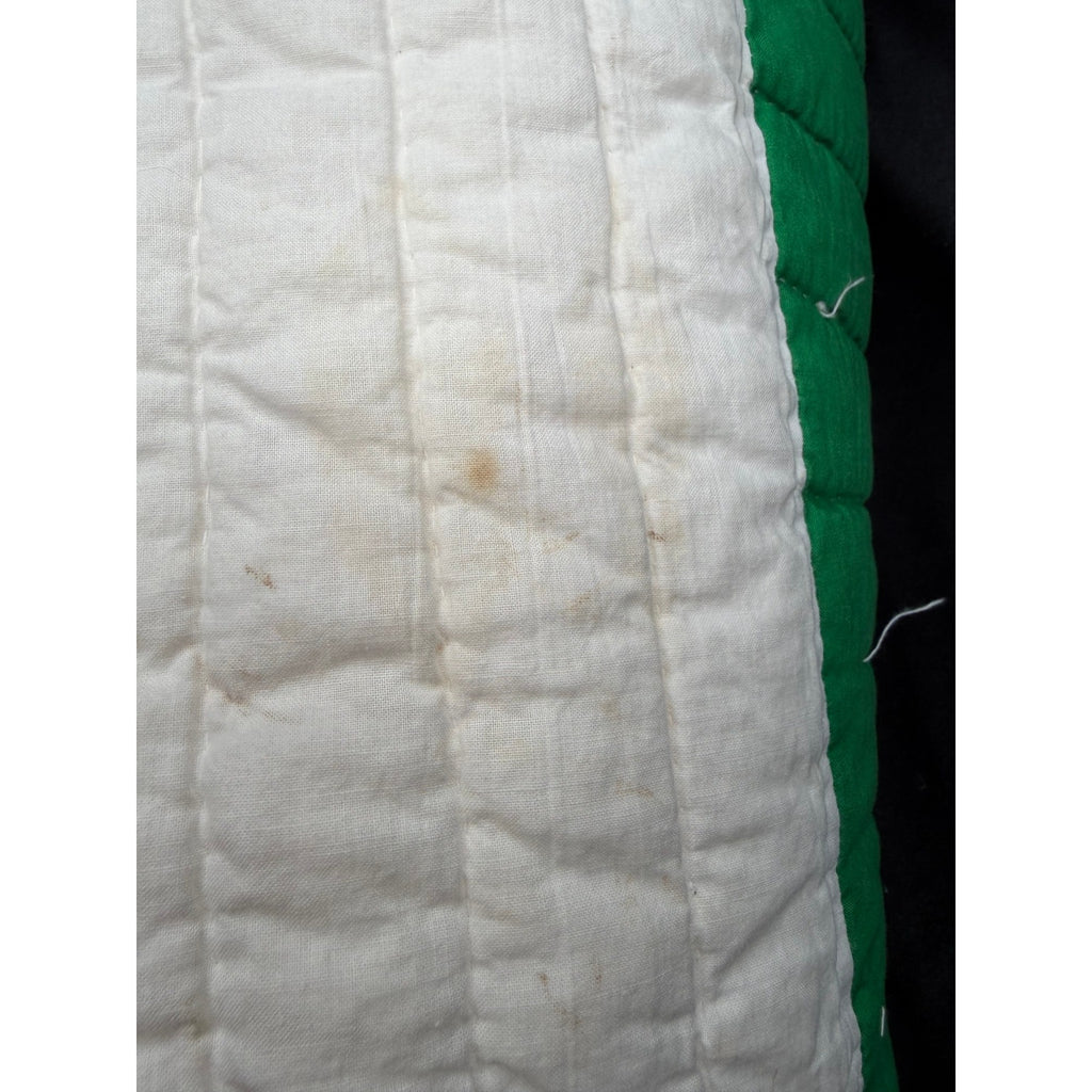 Vintage Handmade Rose Applique Quilt Hand Quilted 70x78 Floral Cottage
