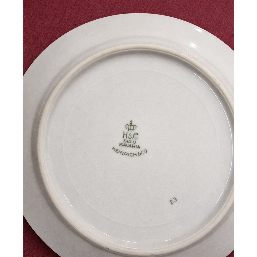 Vintage H&C Heinrich & Co Selb Bavaria Porcelain Bread Plate Sold Individually
