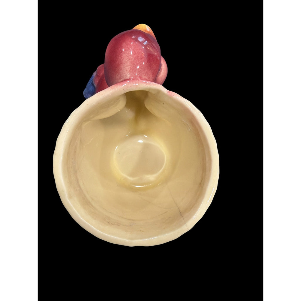 Vintage Shawnee Pottery Bird Planter USA 502 Pink Bird Planter