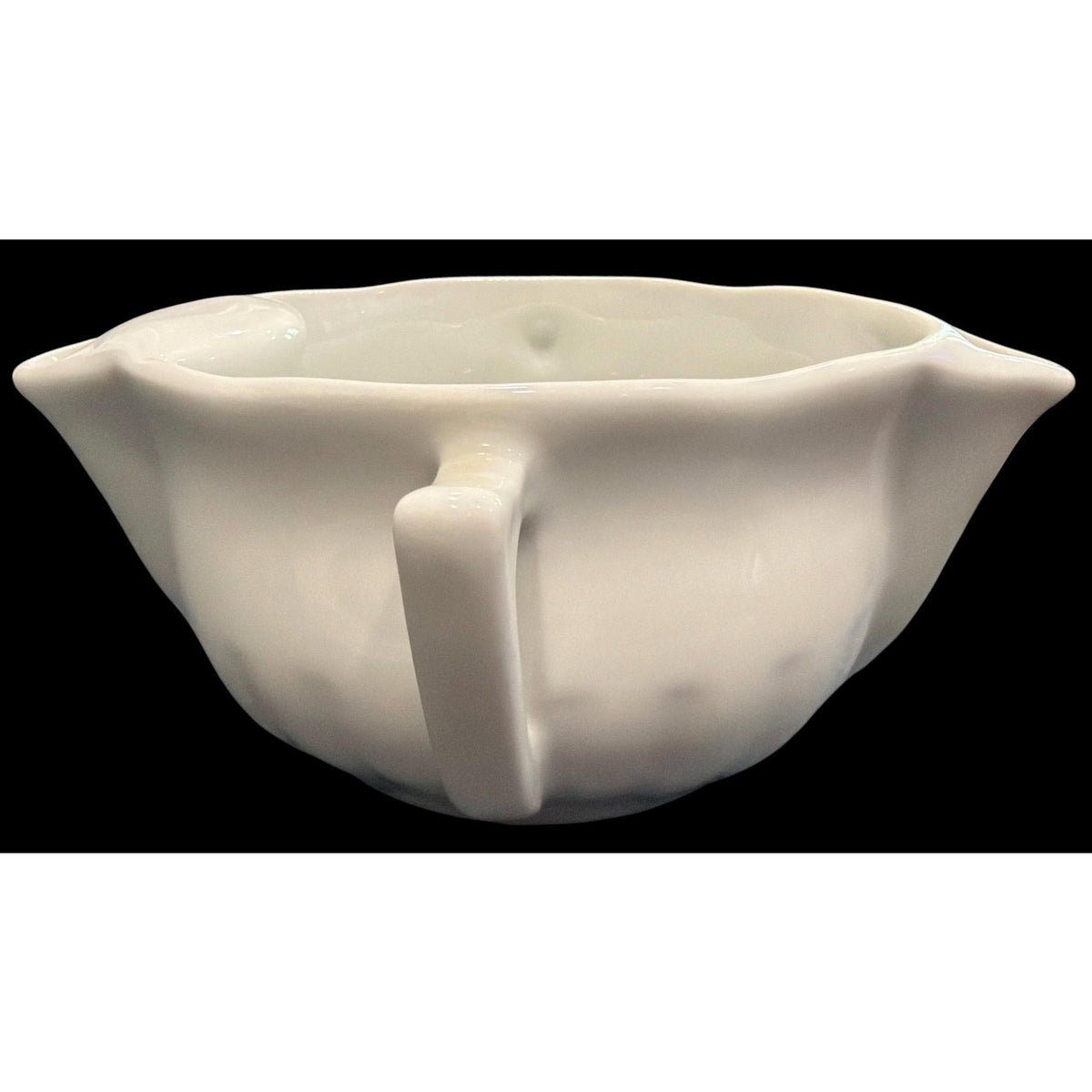 Vintage Pillivuyt France Porcelain Gravy Boat Double Spout Fat Separator – additional view 4