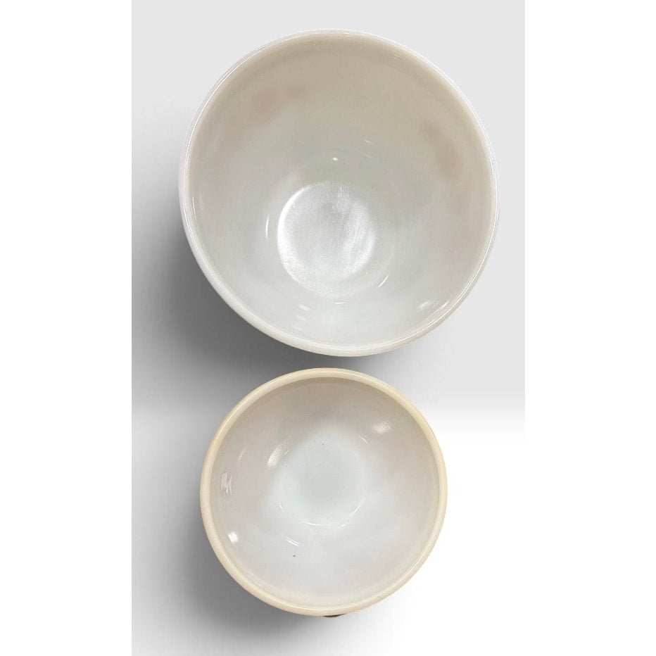Vintage Pyrex Butterfly Gold Mixing Bowls 401 402 Set of 2 1970s – additional view 4