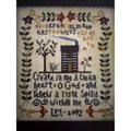 La-D-Da A Right Spirit Cross Stitch Primitive Sampler NOS