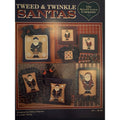 Needle Love Tweed Twinkle Santas #41 Primitive Santa Cross Stitch Pattern