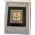 La-D-Da Sarah Lowell Cross Stitch Pattern Floral Primitive Sampler NOS