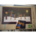 Bee Creative Studio North Pole Quilt Pattern Reindeer 2005 NEW