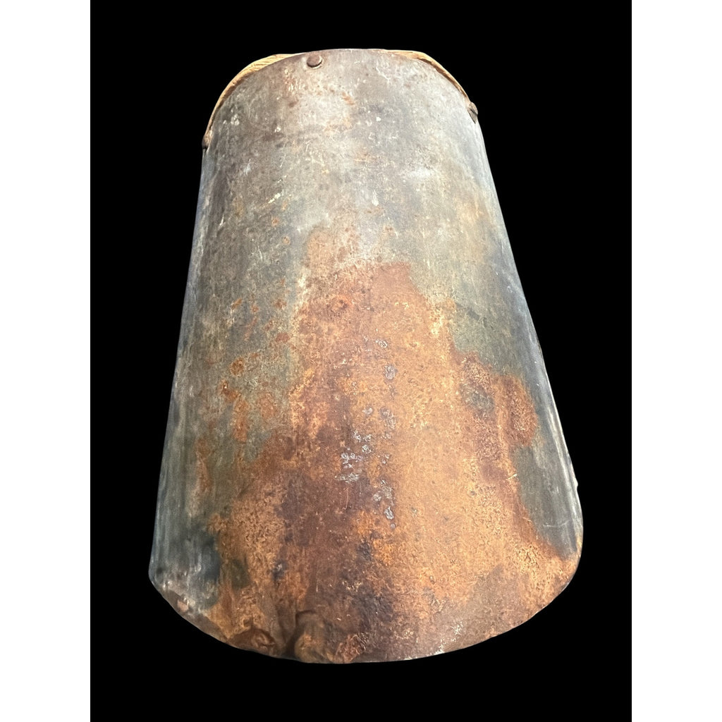 Primitive Handmade Grain Scoop, Antique Rustic Farm Feed Scoop