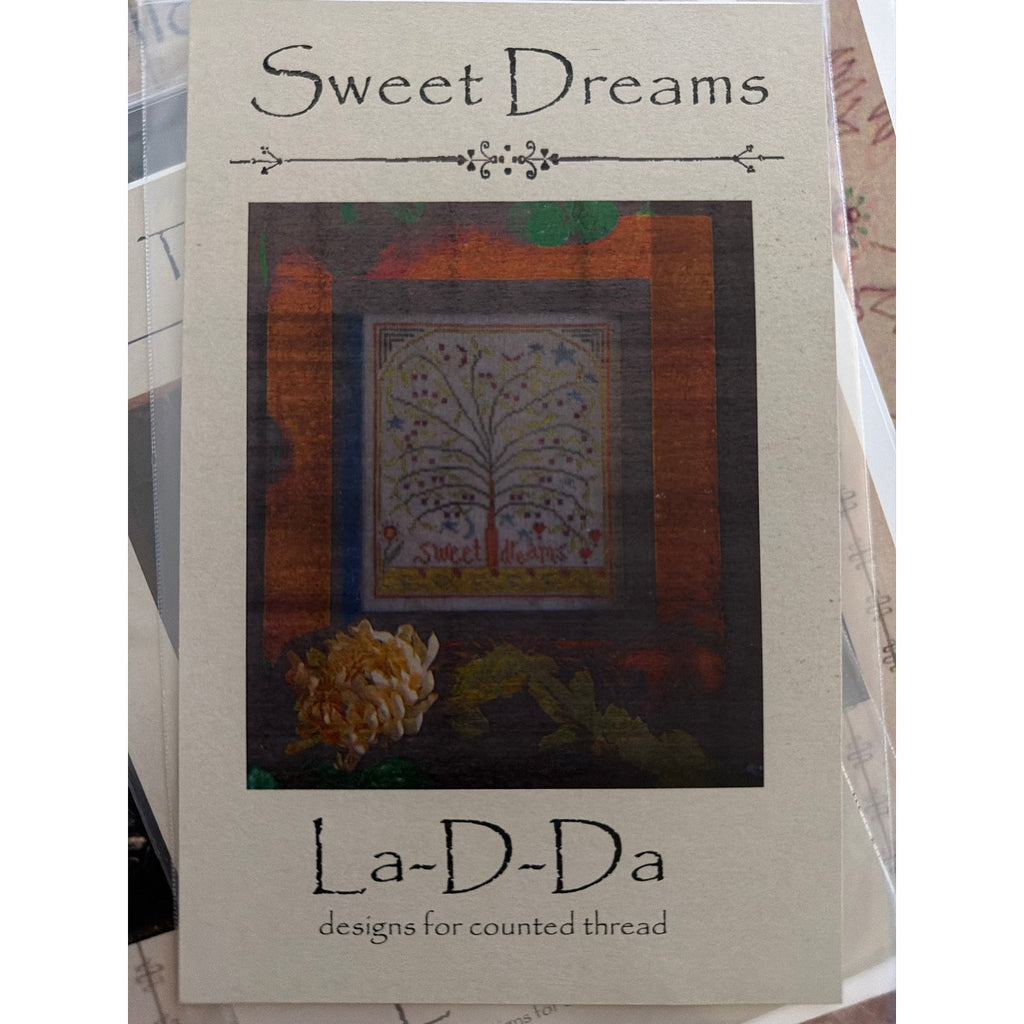 La-D-Da Sweet Dreams Cross Stitch Tree Sampler NOS