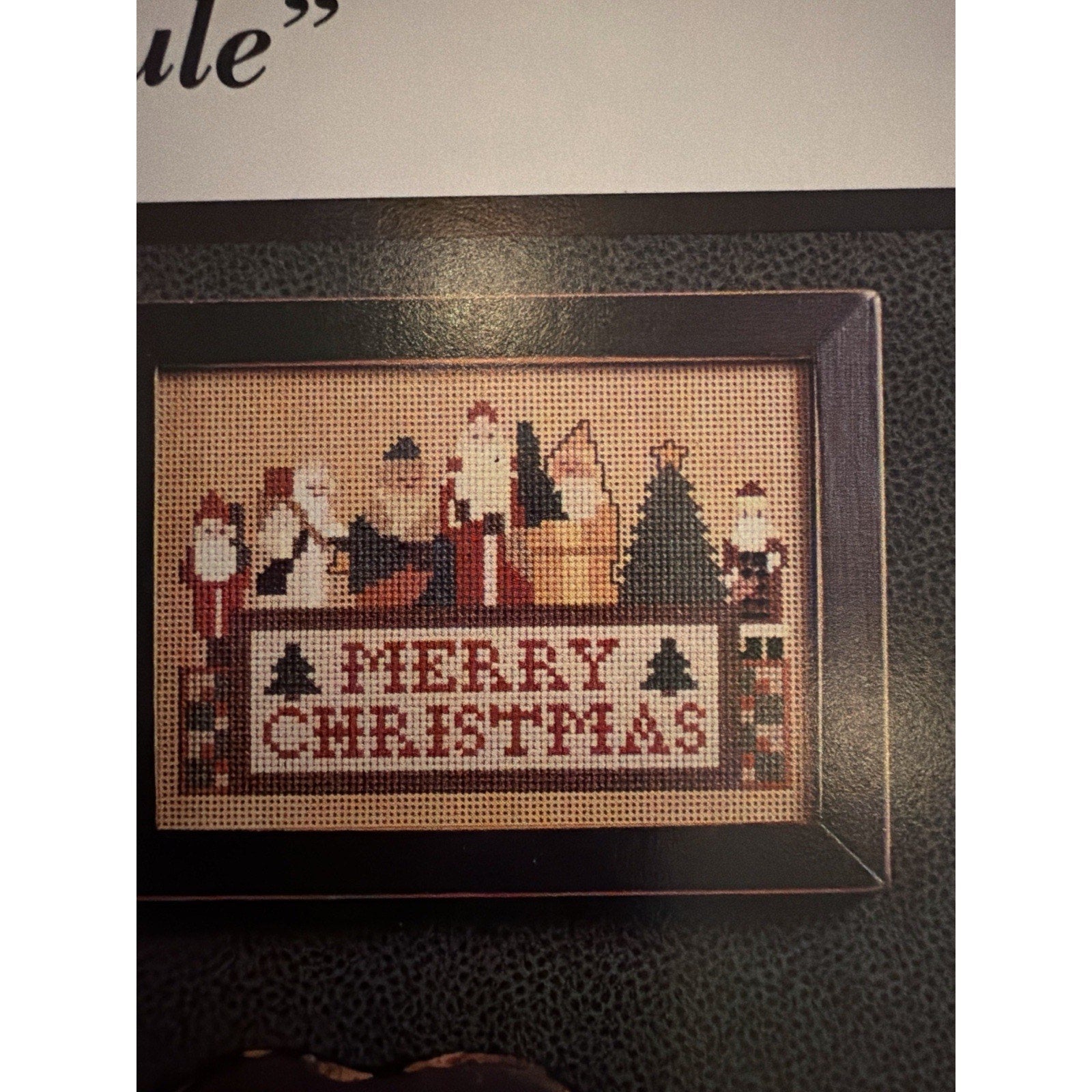 Prairie Yule PY06 Lynn Dee Andrews Primitive Christmas Cross Stitch Pattern