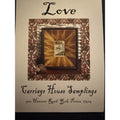 Carriage House Samplings LOVE Virtue Sampler Series Cross Stitch Pattern 2006