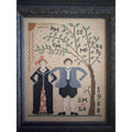 La-D-Da We'd to Thee Family Tree Cross Stitch Chart NOS