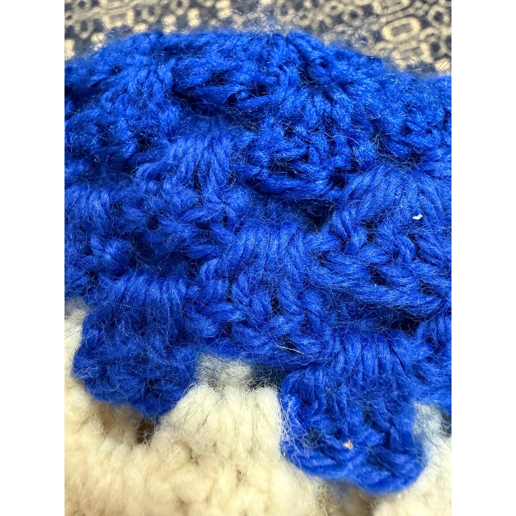 October Sky Handmade Crochet Granny Square Afghan Lap Throw 45 Inch