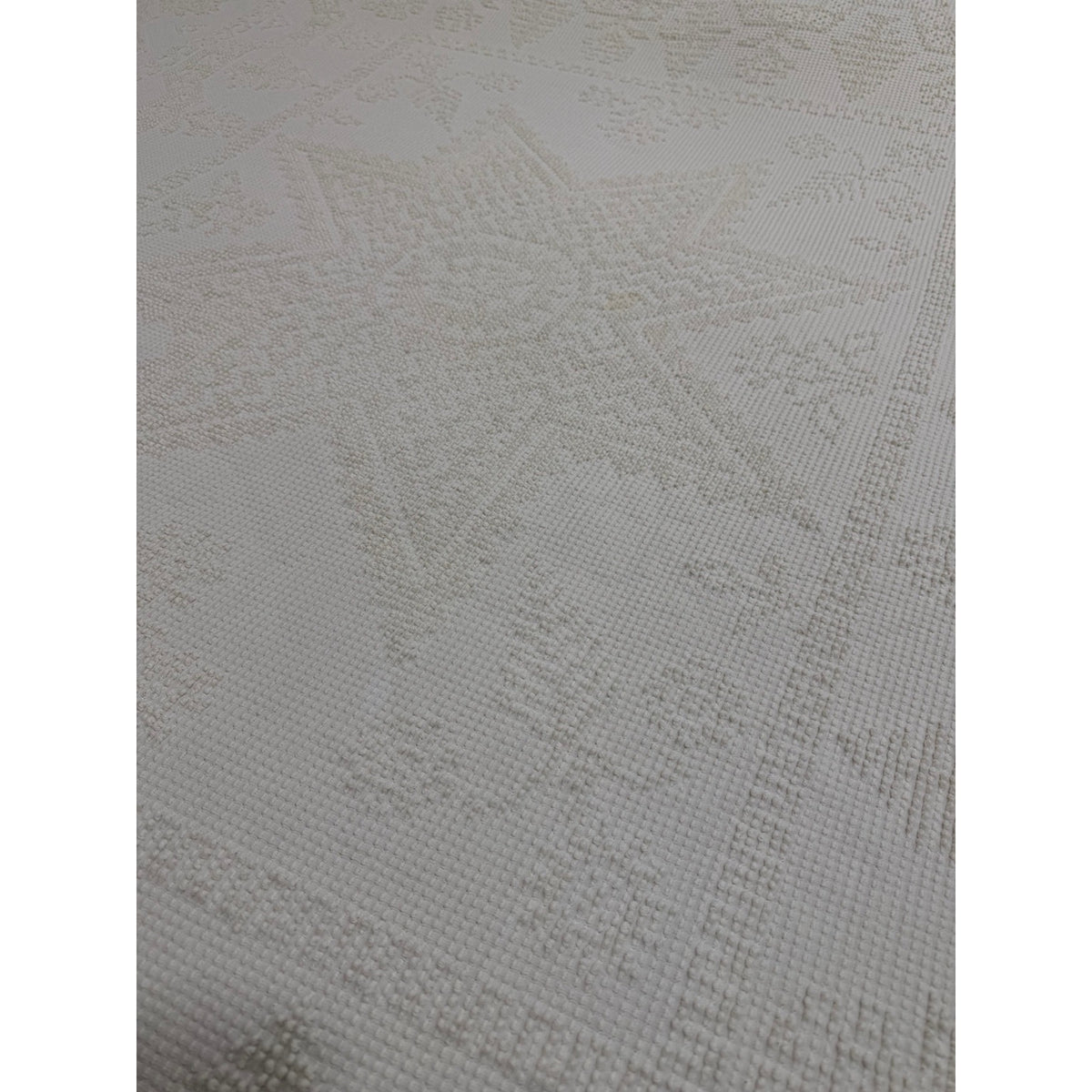 Vintage Candlewick Bedspread 100% Cotton Star Medallion Full Queen 88 x 104 – additional view 7
