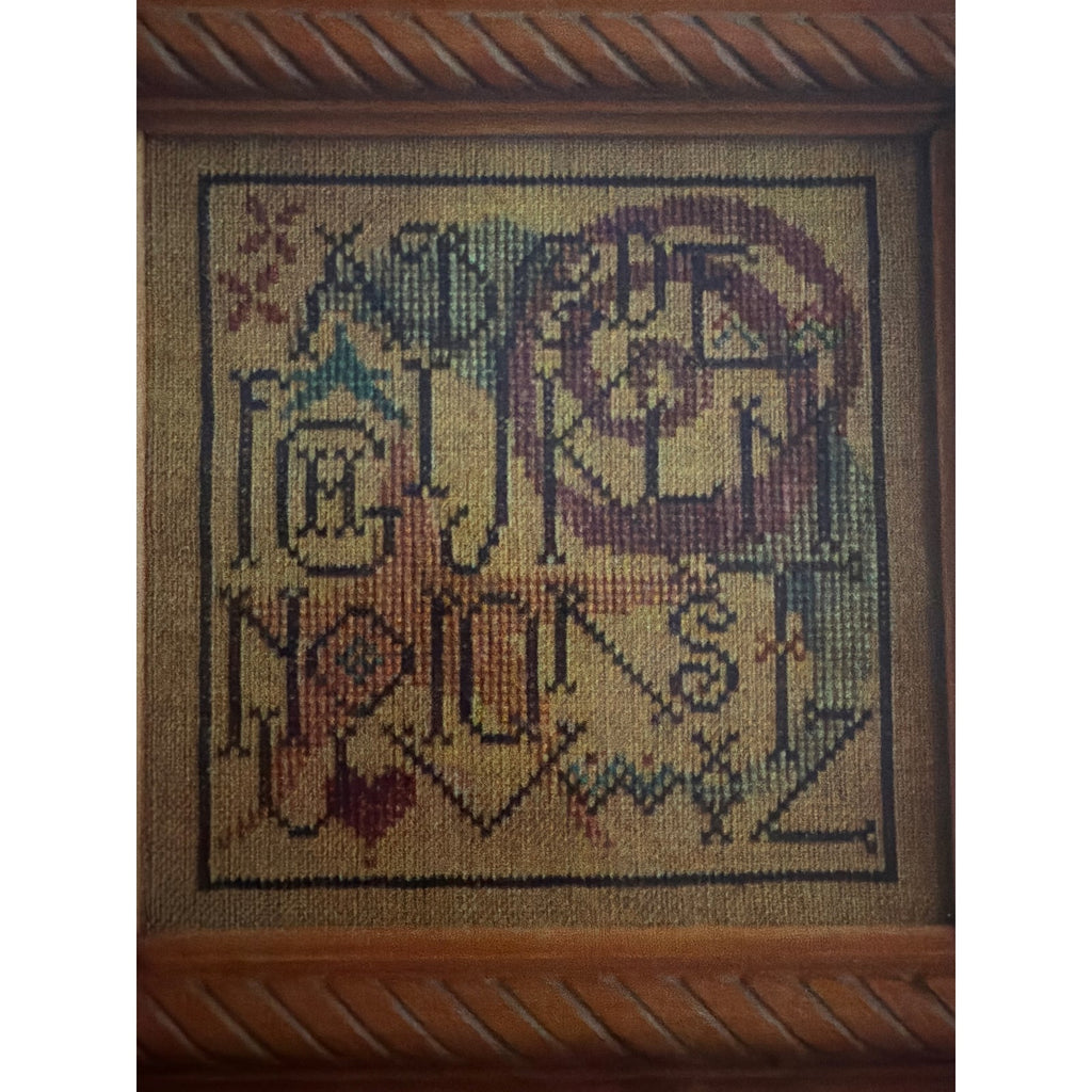 La-D-Da A-Z & Between Cross Stitch Alphabet Sampler NOS
