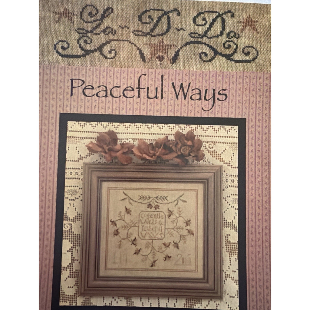 La-D-Da Peaceful Ways Primitive Sampler Pattern NOS OOP