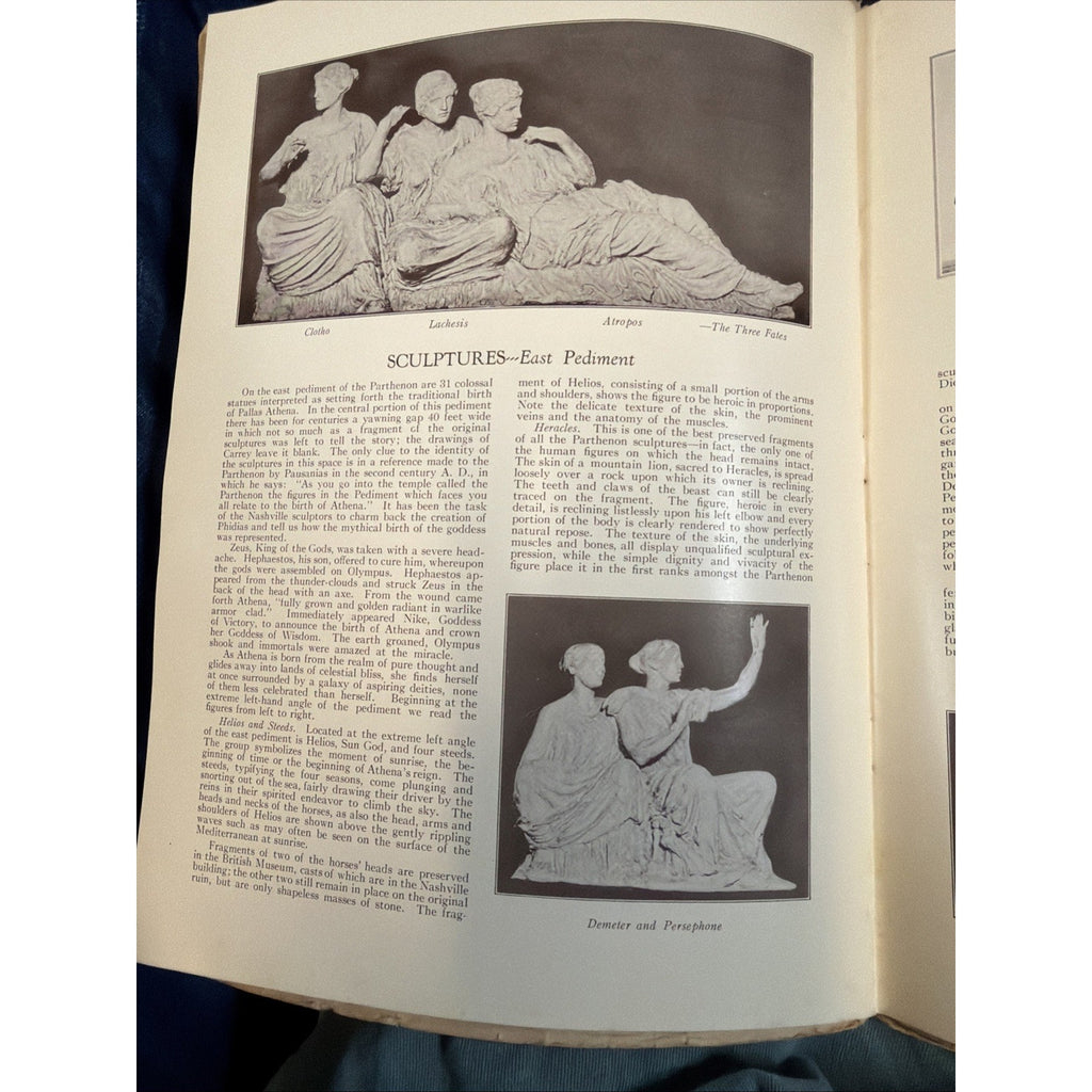 1931 The Parthenon at Nashville TN Original Commemorative Booklet