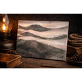 Original Smoky Mountains Painting Appalachian Mountain Landscape Art Rustic