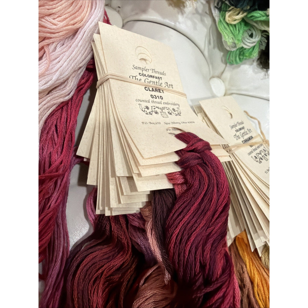 The Gentle Art – Sampler Threads (2013 Complete Line) – HUGE Lot of 304 Skeins