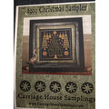 Carriage House Samplings 1999 Christmas Sampler Cross Stitch Pattern Primitive
