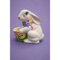 Vintage Ceramic Rabbit Planter | Mid-Century Easter Bunny Basket