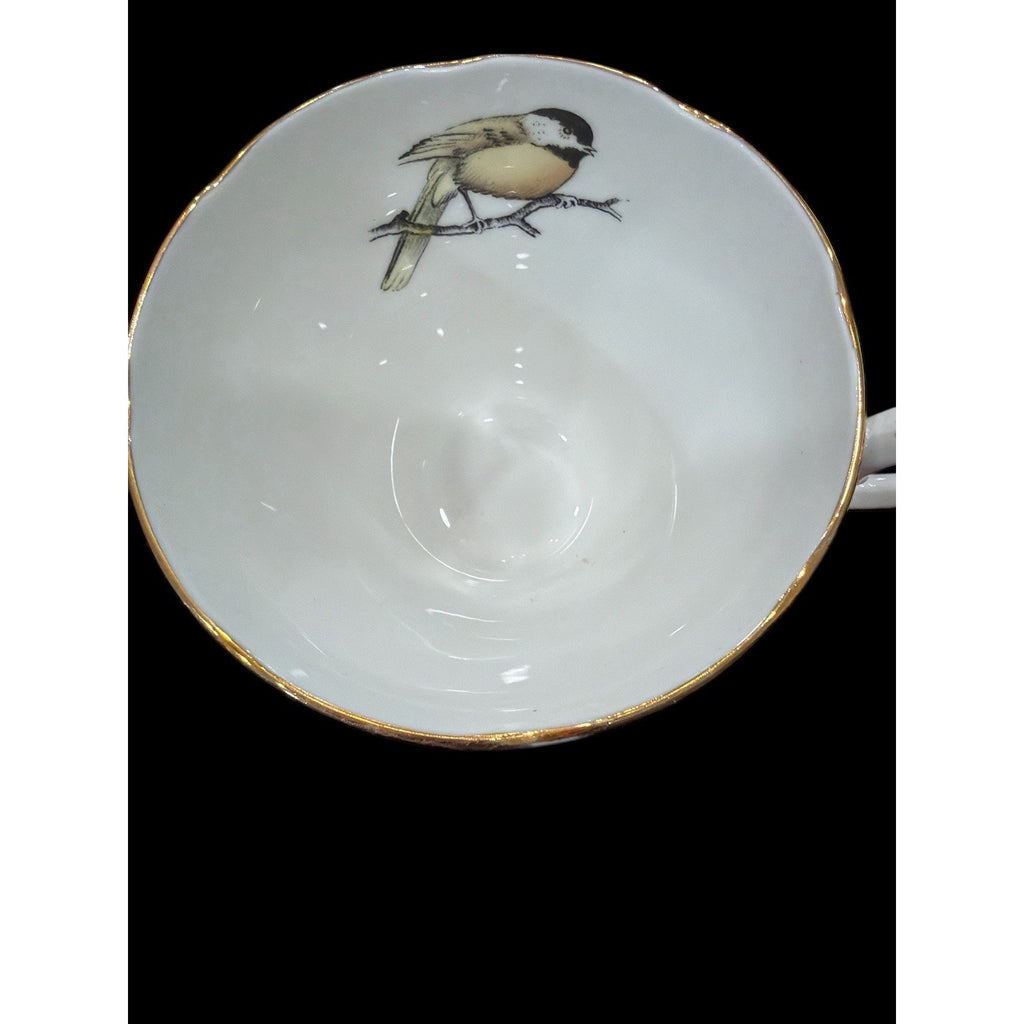 Vintage Queen Anne England Plymouth Rock Massachusetts Teacup Saucer Set