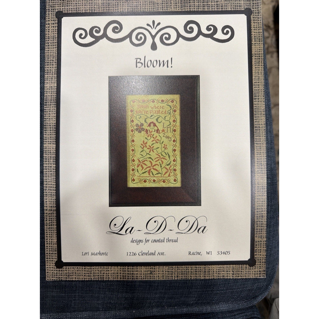 La-D-Da Bloom Lori Markovic Cross Stitch Pattern Chart