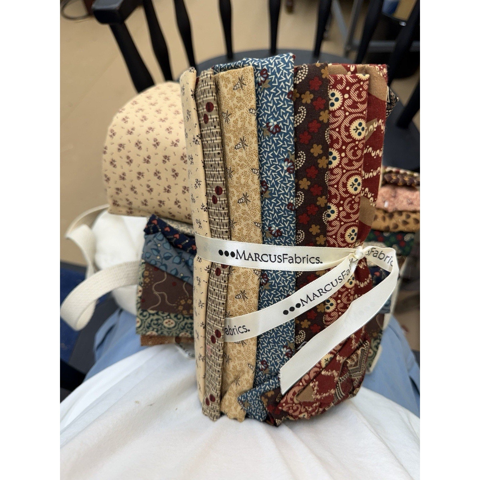 Marcus Fabrics Women of Courage Complete Quilt Shop Kit Civil War BOM 98” X 98”
