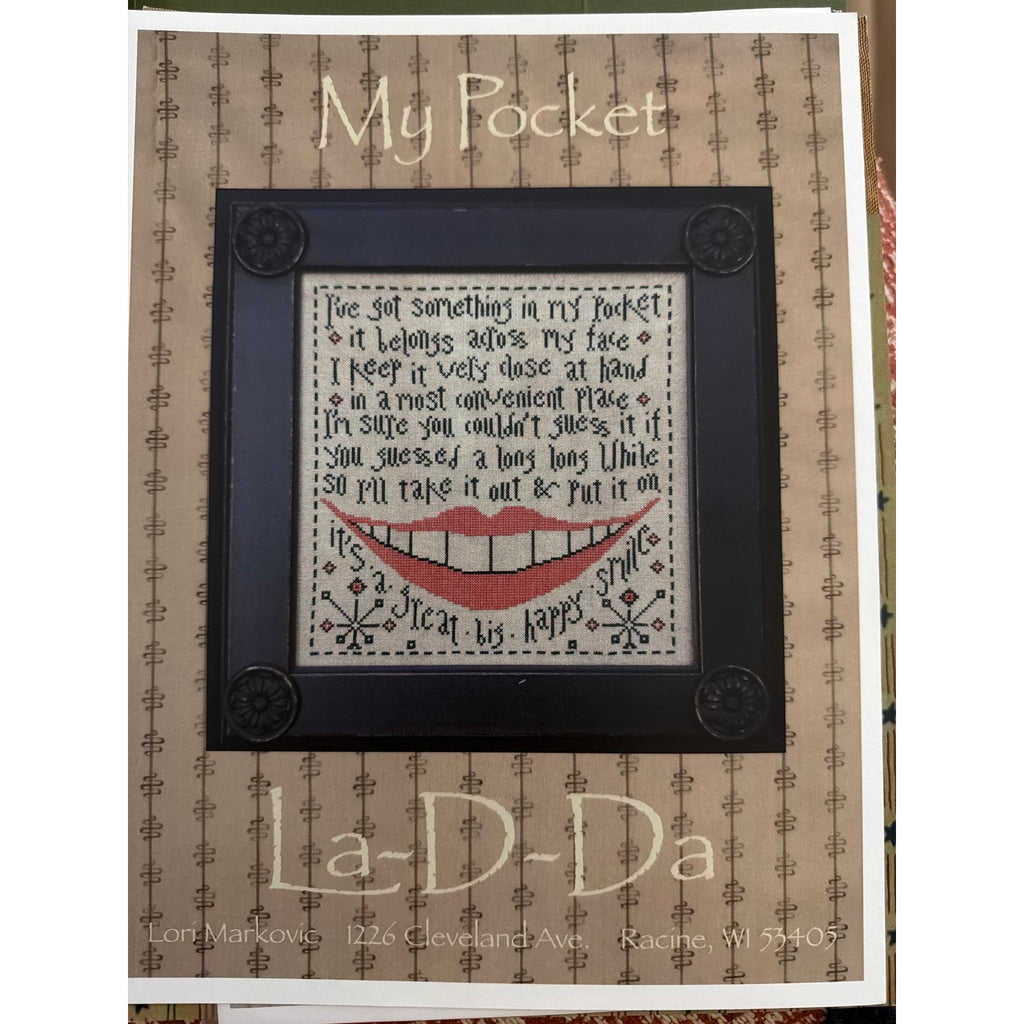 La-D-Da My Pocket Cross Stitch Friendship Sampler NOS