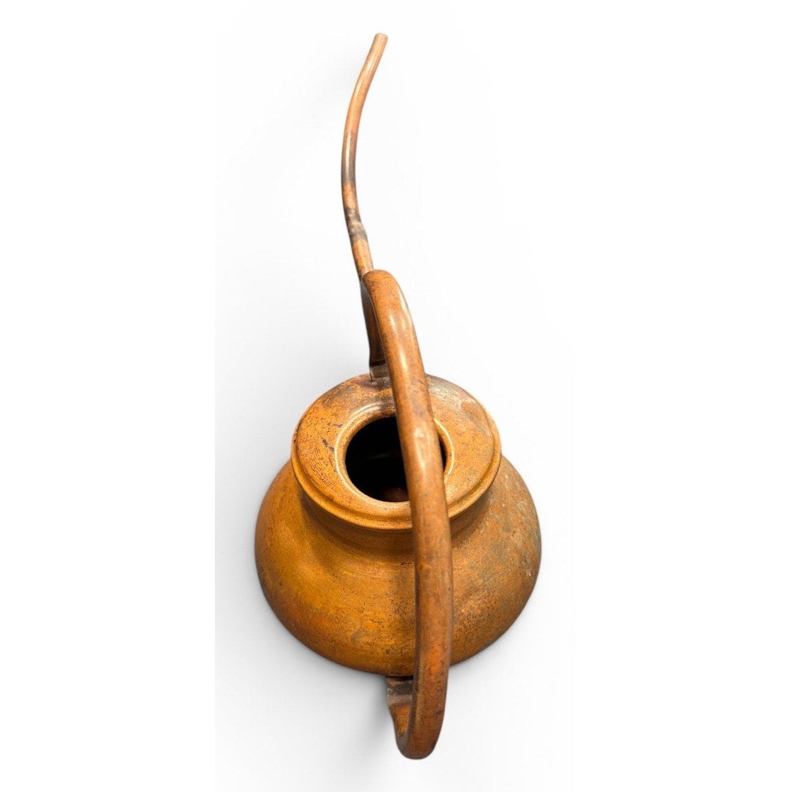 Handmade Antique Copper Watering Can, Primitive Garden Watering Can