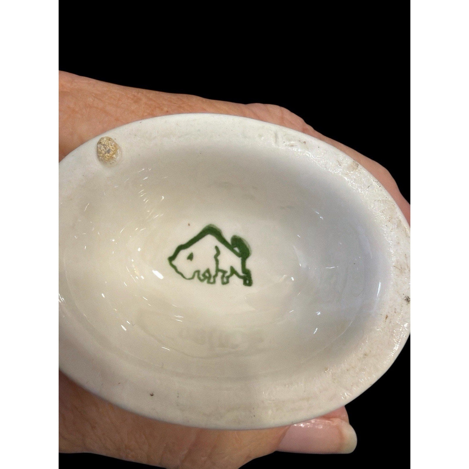 Vintage Buffalo China Restaurant Ironstone White Gravy Boat USA