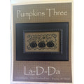La-D-Da Pumpkins Three Primitive Halloween Pattern NOS 2010