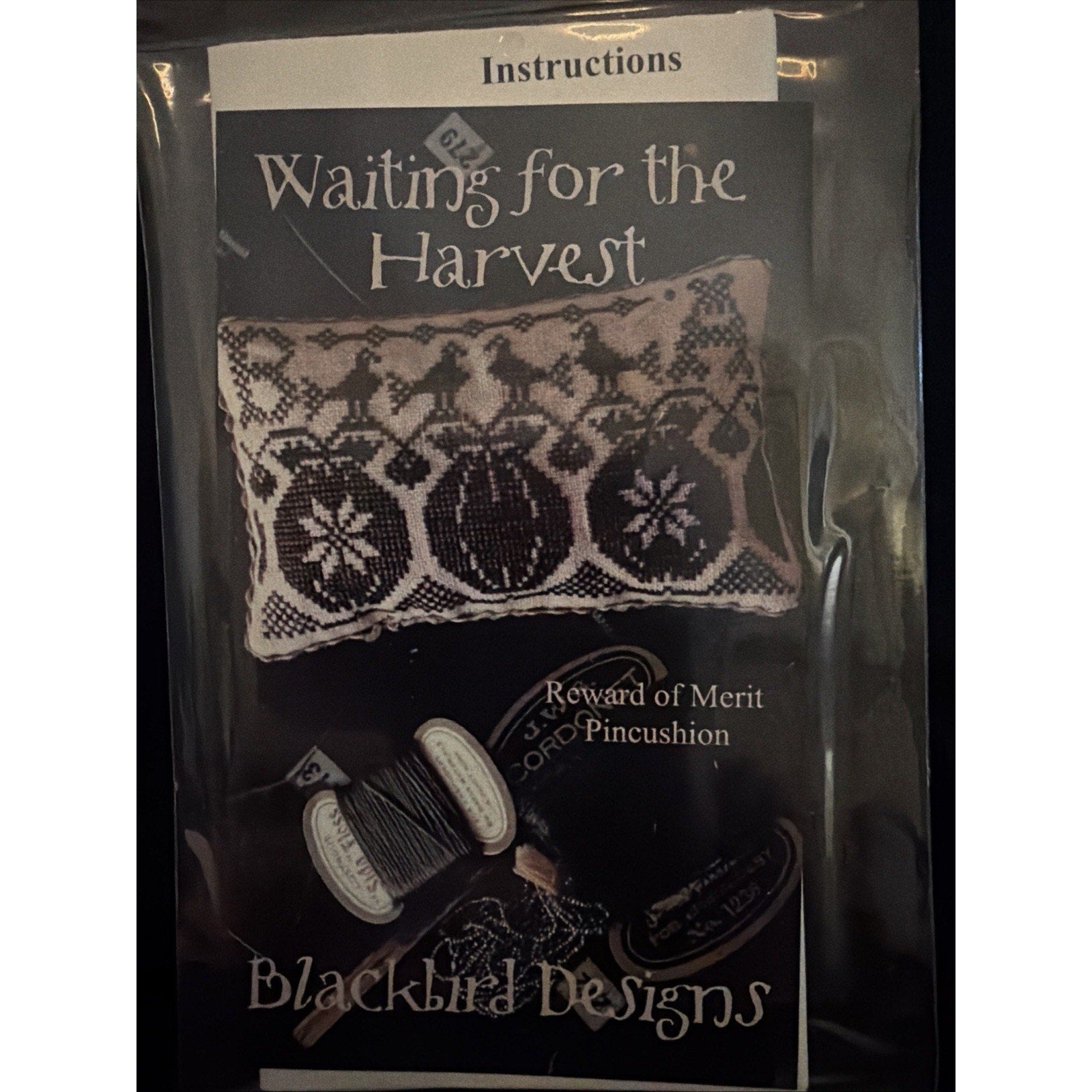 Blackbird Designs Reward of Merit Waiting For Harvest Pattern