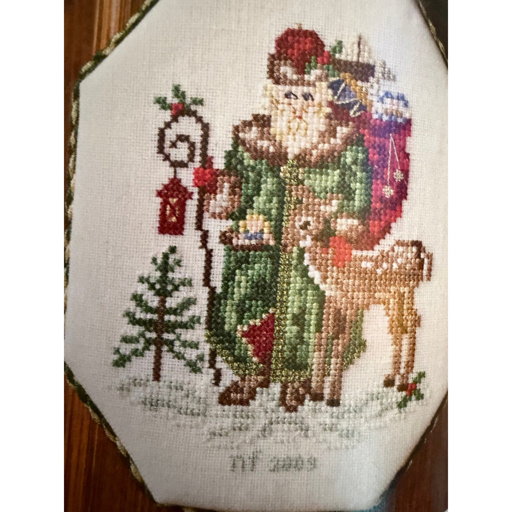 Just CrossStitch Christmas 2009 Magazine Gingerbread Santa Holiday Patterns