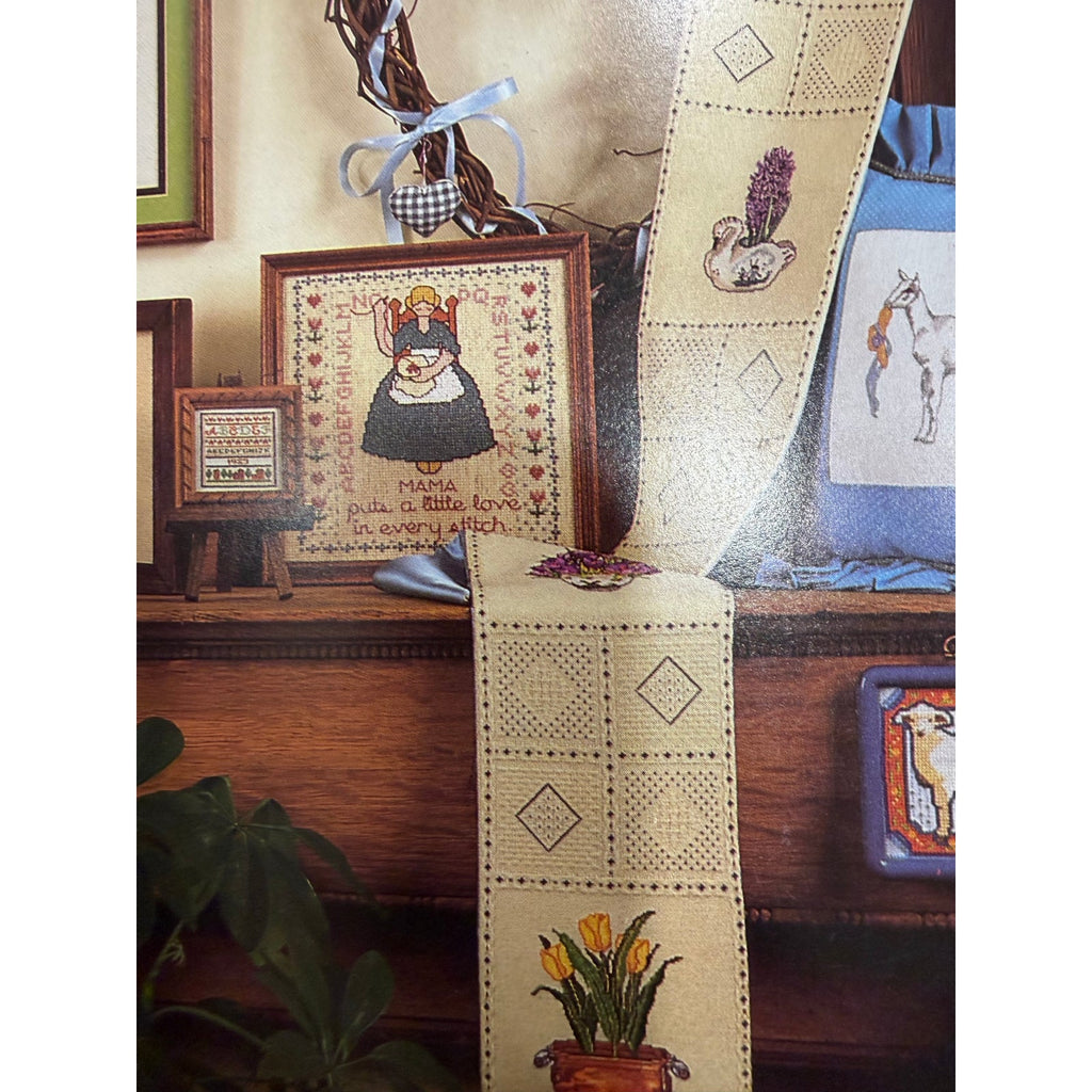 Just CrossStitch Magazine Jan Feb 1984 Vintage Cross Stitch Patterns NOS