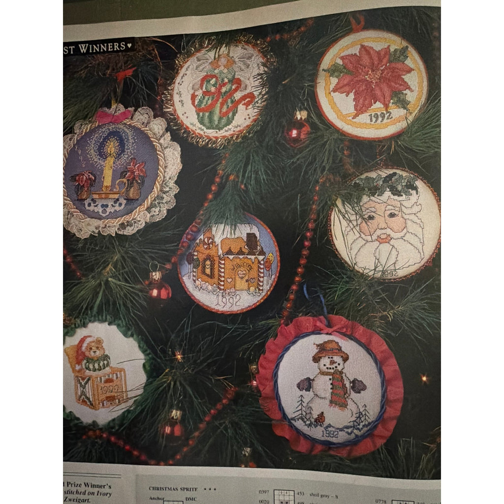 Better homes and gardens cross stitch country magazine December 1992 NOS