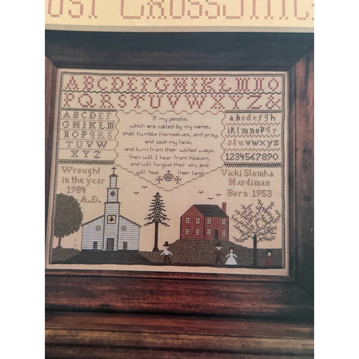 Just CrossStitch Magazine Jan Feb 1985 Vintage Sampler Patterns Never Opened NOS