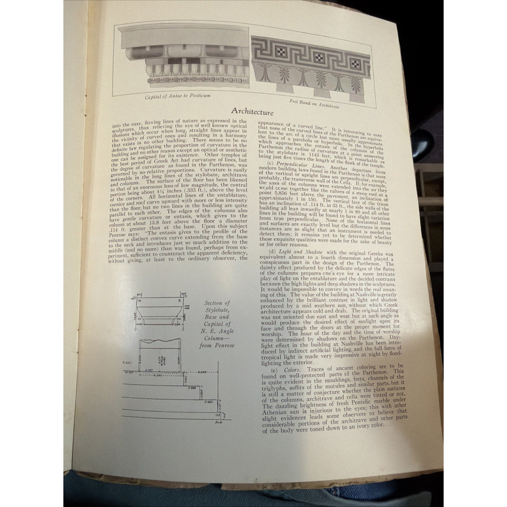 1931 The Parthenon at Nashville TN Original Commemorative Booklet