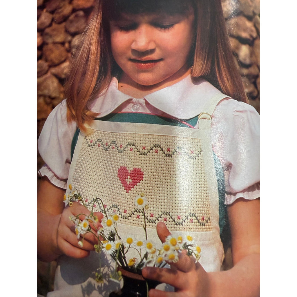 Just CrossStitch Magazine Jan Feb 1986 Vintage Patterns NOS Unused
