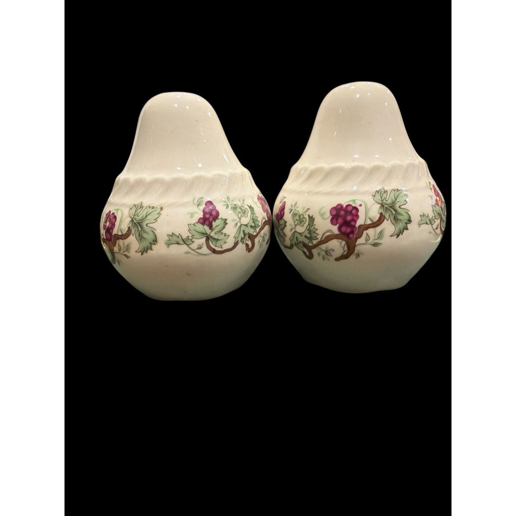 Vintage Harker Grape Salt and Pepper Shakers Vintage Collection Pair