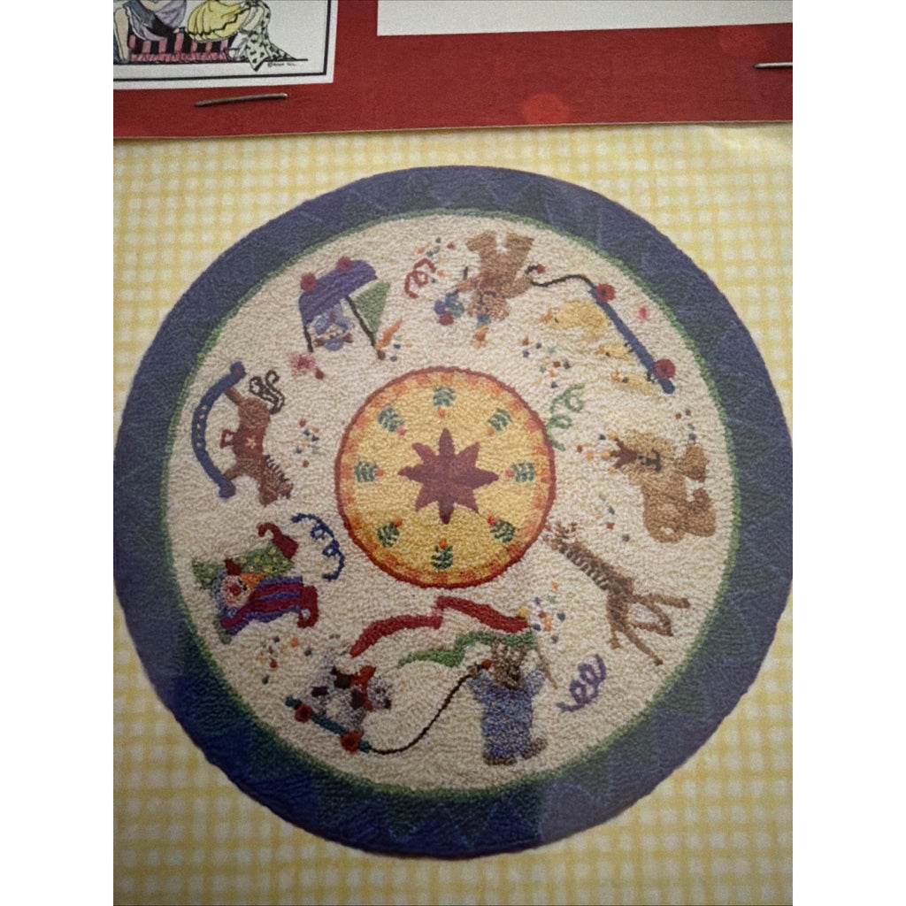 Teresa Layman Fine Miniatures Knotwork Kit “The Merry Makers” Rug NOS